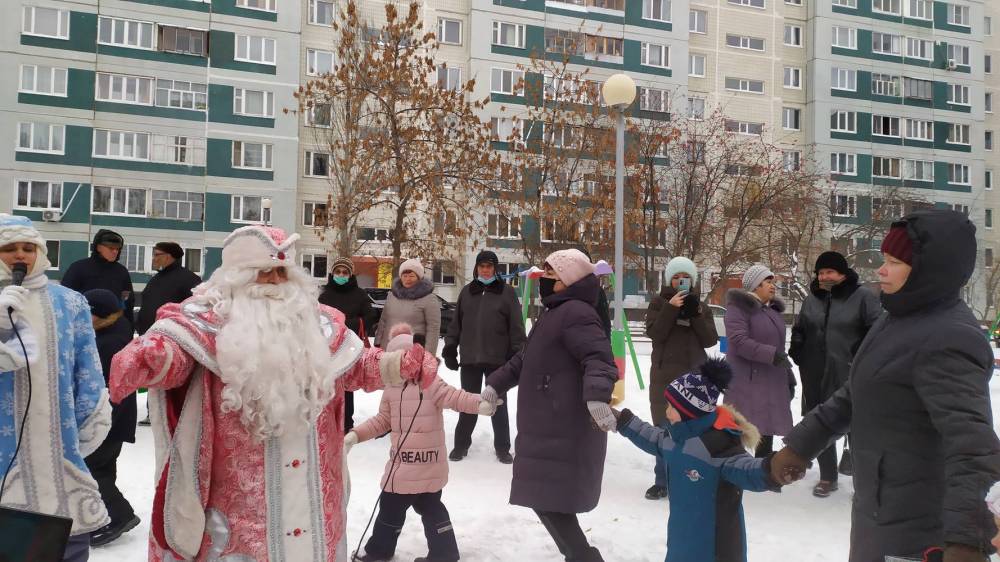 Волонтёры культуры принимают активное участие в проекте &laquo;Зима во дворах&raquo;