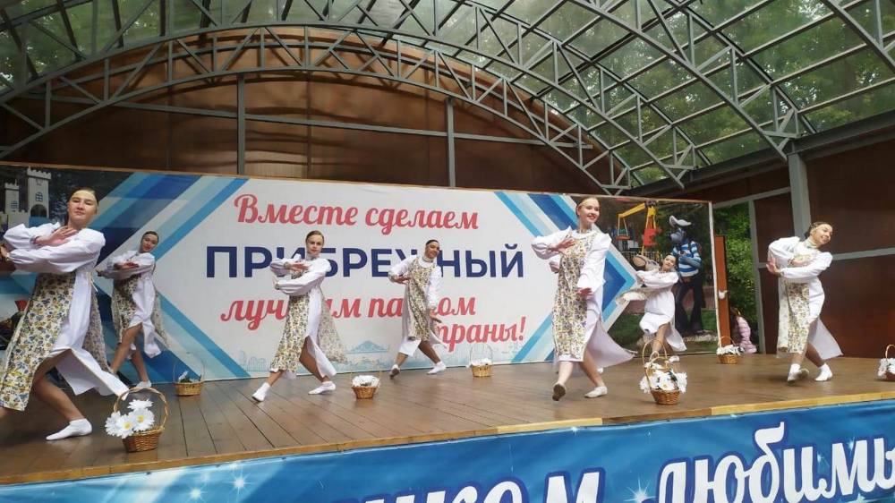 В парке &laquo;Прибрежный&raquo; поздравили жителей Заволжского района с Днём города