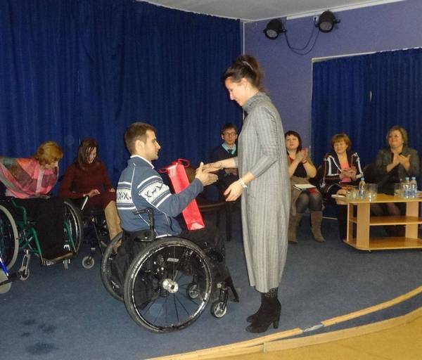 Встреча с молодыми инвалидами-колясочниками