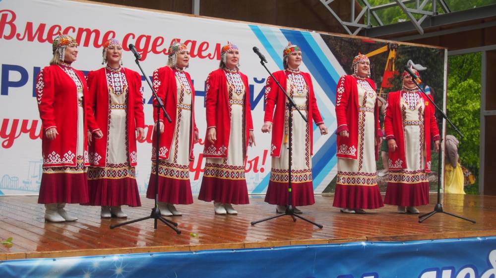 В парке &laquo;Прибрежный&raquo; прошёл II открытый городской фестиваль &laquo;Волга &ndash; река дружбы&raquo;