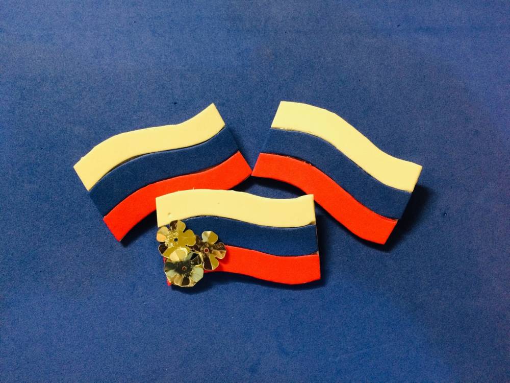 Делаем сувениры ко Дню России вместе