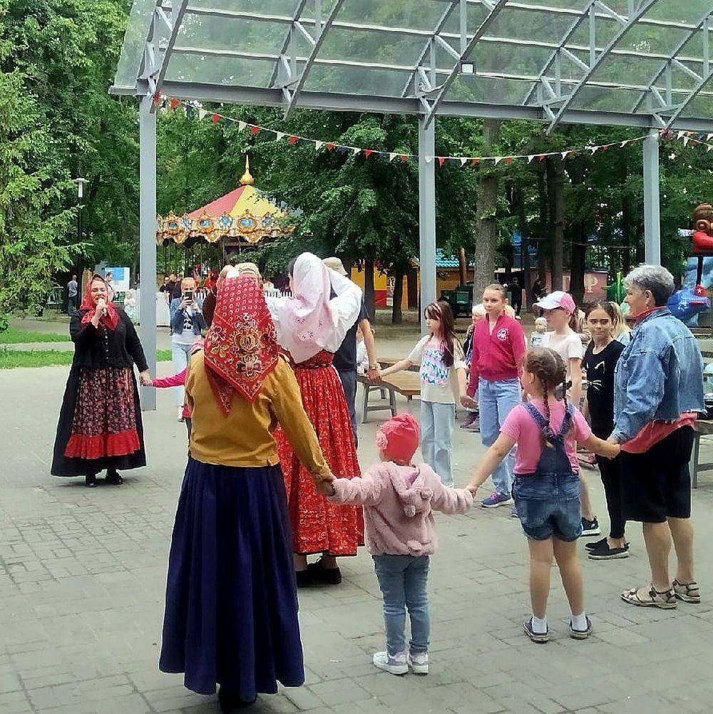 День России в парке Прибрежный: наследие народных традиций в живую!