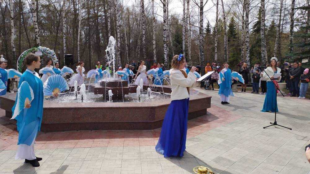 ДК &laquo;Руслан&raquo; принял участие в открытии сезона городских фонтанов