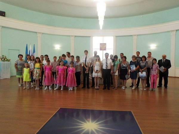 Вручение паспортов